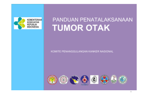 tumor otak - Komite Penanggulangan Kanker Nasional