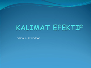 KALIMAT EFEKTIF