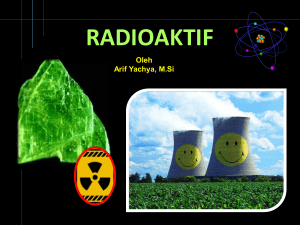 radioaktif