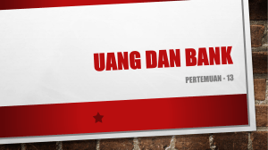 Uang dan Bank