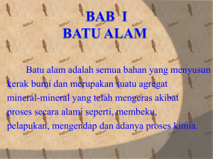 Batu alam - WordPress.com