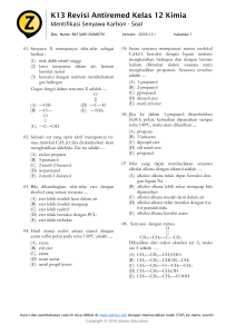 K13 Revisi Antiremed Kelas 12 Kimia