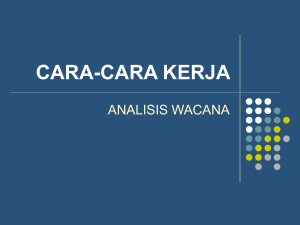 cara-cara kerja