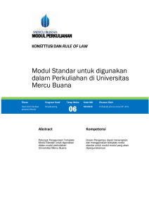 Modul Kewarganegaraan [TM6]