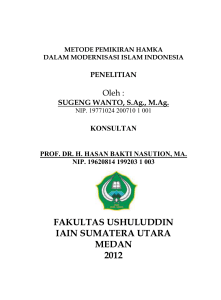 penelitian - Repository UIN Sumatera Utara