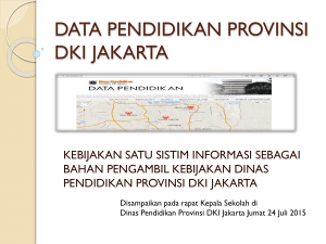 data pendidikan dki jakarta