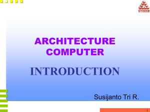 Arsitektur Komputer