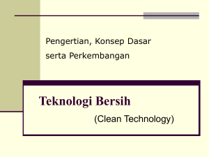 Teknologi Bersih