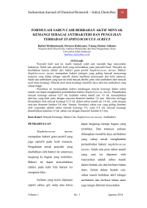 Indonesian Journal of Chemical Research – Indo.J.Chem