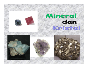 "true" mineral, a substance must be a solid and have a