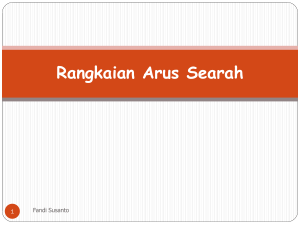 Rangkaian Arus Searah