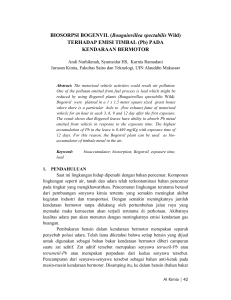 TERHADAP EMISI TIMBAL (Pb) - e-Journal UIN Alauddin Makassar
