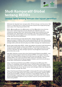 Studi Komparatif Global tentang REDD+
