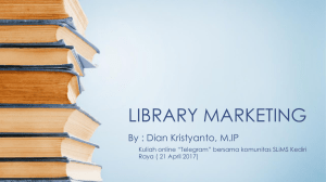 library marketing - Selembar Papyrus