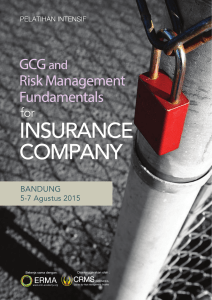 Brochure ISO31000 Insurance 5-7 Agustus 2015