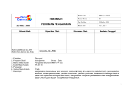 Penentuan Harga dalam Pasar Persaingan