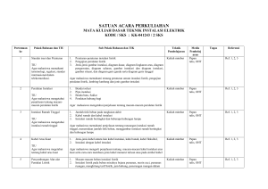 satuan acara perkuliahan