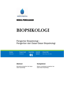 Modul Biopsikologi [TM1].