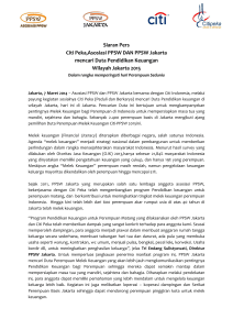 Siaran Pers Citi Peka,Asosiasi PPSW DAN PPSW Jakarta