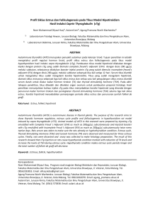 Profil Siklus Estrus dan Folikulogenesis pada Tikus Model