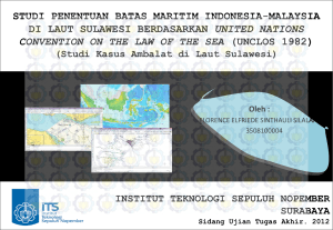 studi penentuan batas maritim indonesia-malaysia di