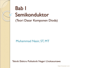 Semikonduktor - Muhammad Nasir