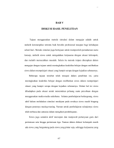 BAB V DISKUSI HASIL PENELITIAN