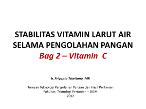 Vitamin C (Asam Askorbat)