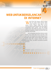 web untuk berselancar di internet