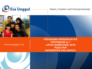 PPT-UEU-Pertemuan-1 - pembelajaran IPS di SD