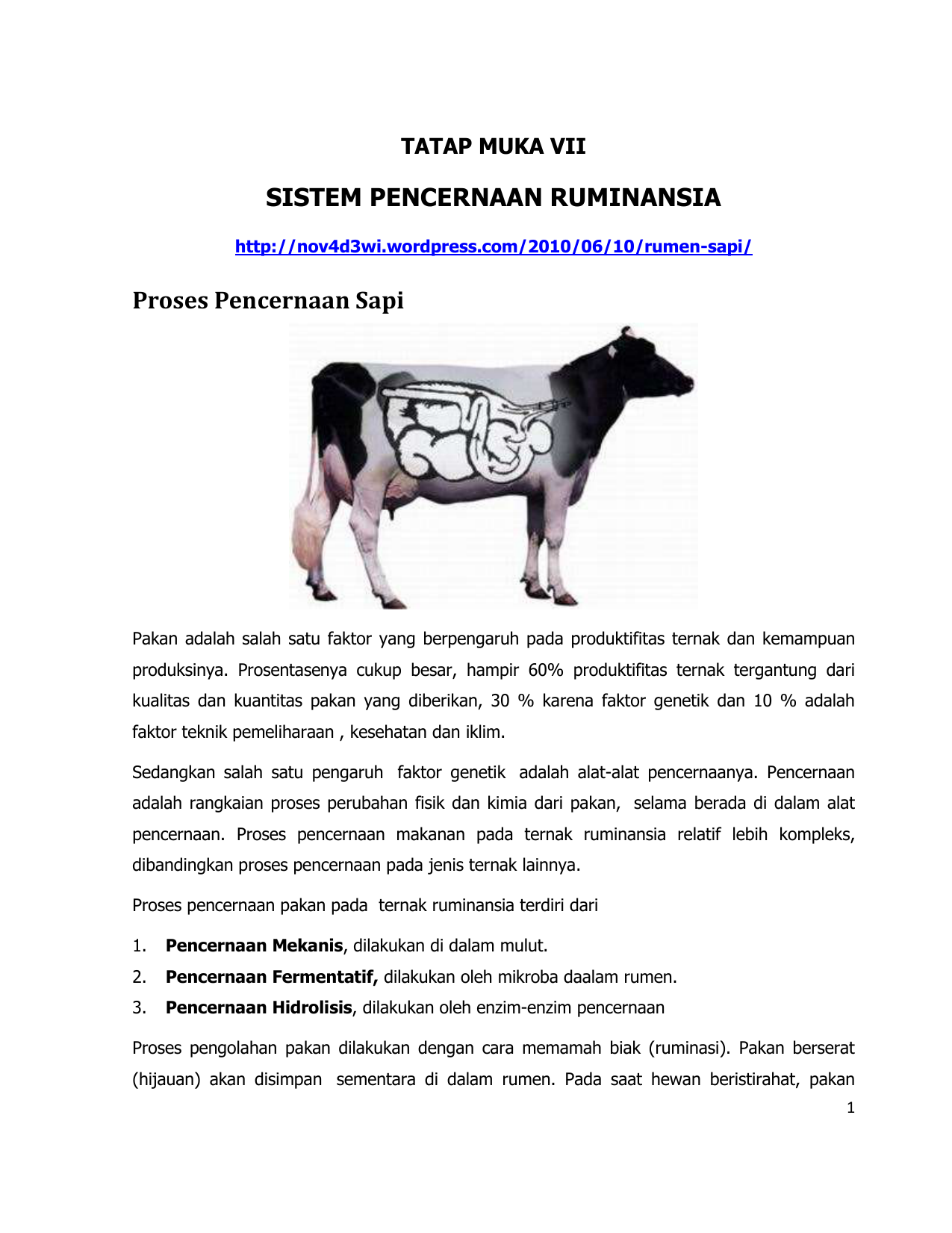 JURNAL PENCERNAAN NON  RUMINANSIA  PDF