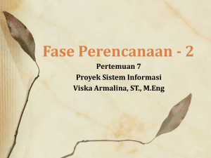 Fase Perencanaan