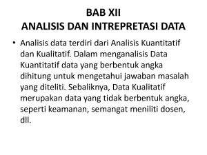 Materi 012 Analisa Data
