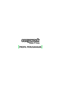 profil perusahaan - Easywork Indonesia