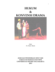A. Pengertian Dramaturgi - Staff Site Universitas Negeri Yogyakarta