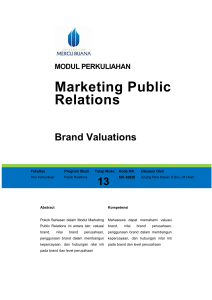 Modul Marketing Publik Relation [TM13].
