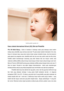 Kasus Jakarta Internastional School (JIS), Efek dari Phedofilia