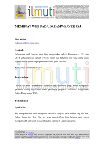 lina yuliana_membuat web pada dreamweaver cs5