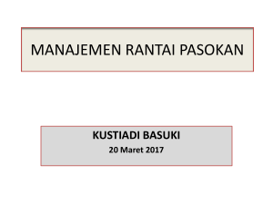 manajemen rantai pasokan - Data Dosen UTA45 JAKARTA