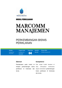 Modul Marcom Management [TM4]