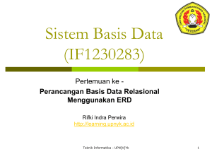 Perancangan ERD File