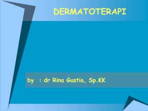 dermatoterapi - Repository Unand