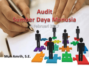 Audit Sumber Daya Manusia - SPI UIN Alauddin Makassar