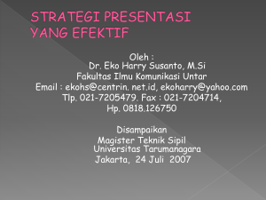public speaking - Eko Harry Susanto