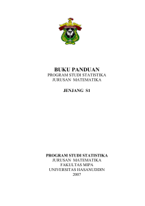 buku panduan program studi