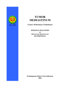 tumor mediastinum