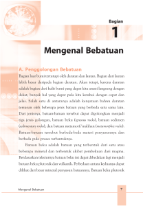 Isi Mengenal Bebatuan.pmd