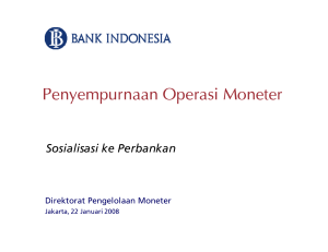 Penyempurnaan Operasi Moneter