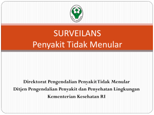 Surveillance: General Principle - Portal Direktorat Pengendalian