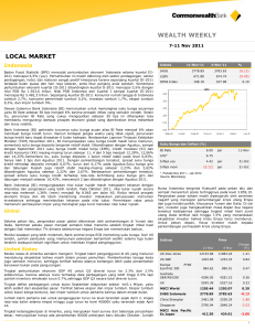 wealth weekly local market